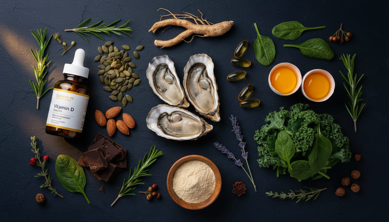 Essential nutrients and supplements for men